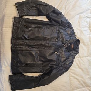 Daniel Leather Bomber Jacket